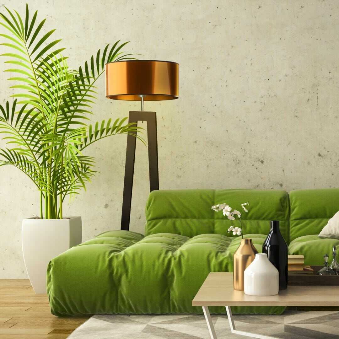 LAMPA PODŁOGOWA DREWNIANA W STYLU GLAMOUR ANGELINA MIRROR