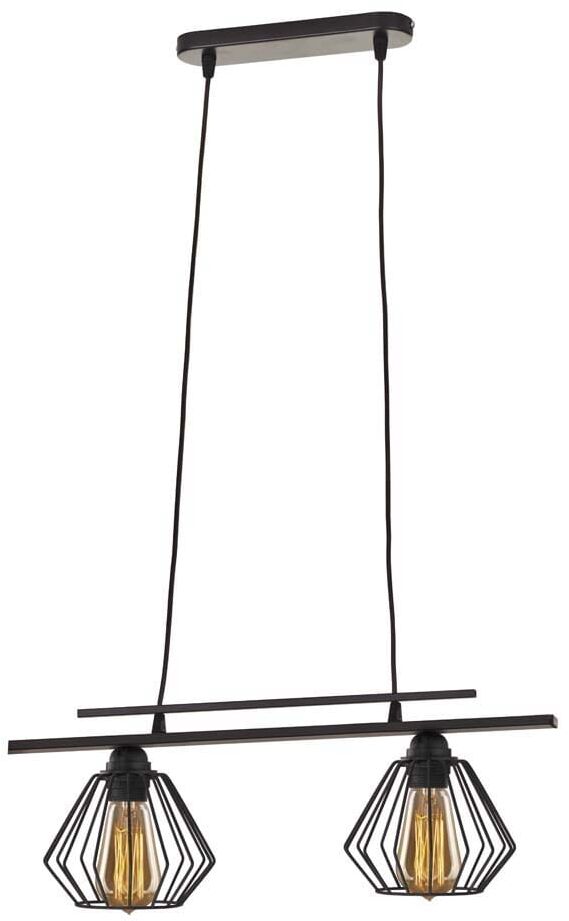 LOFTOWA LAMPA WISZĄCA REGULOWANA DRUCIANA 2xE27 SALMA LOFT