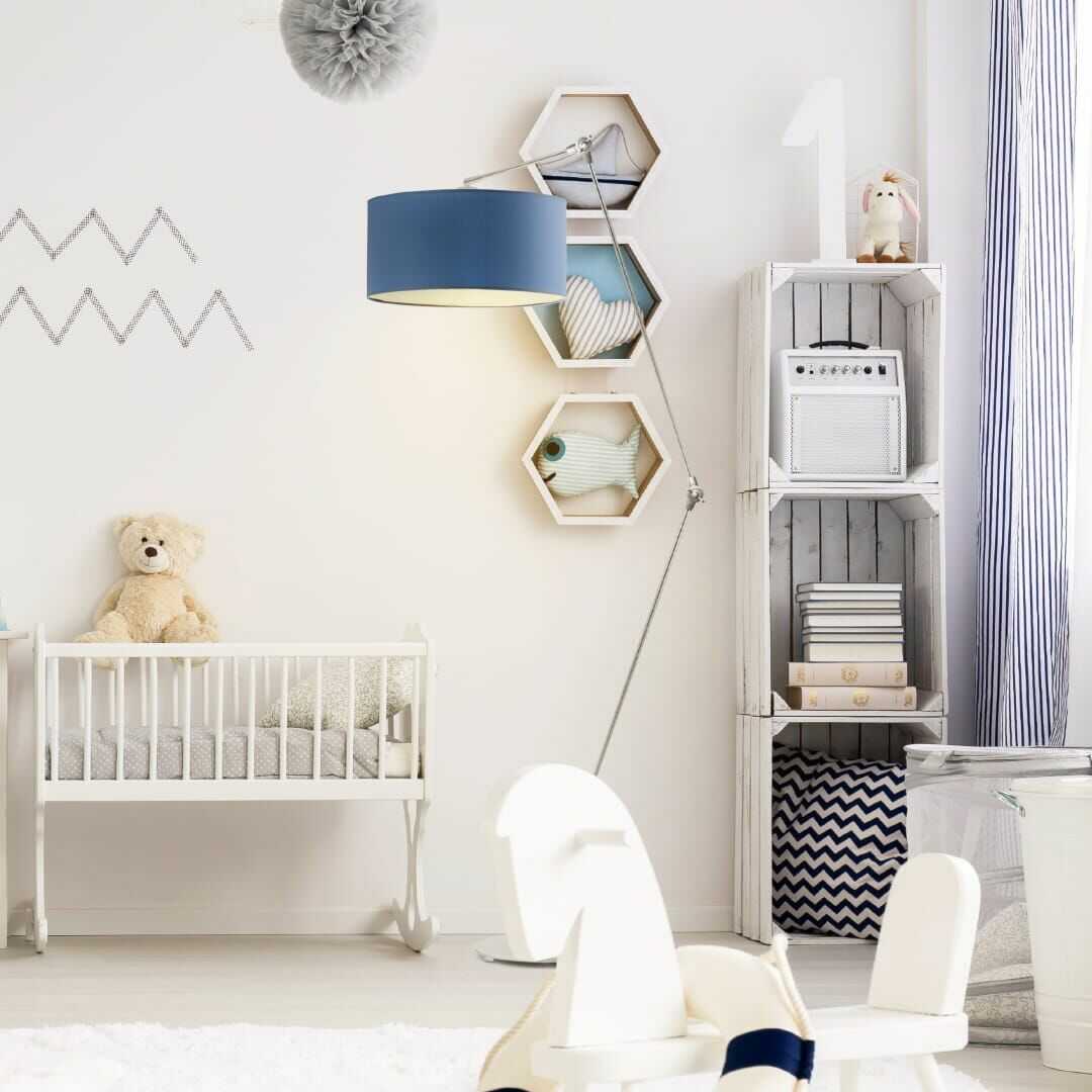 LAMPA STOJĄCA Z REGULACJĄ KĄTA PADANIA ŚWIATŁA DLA DZIECI ZOE