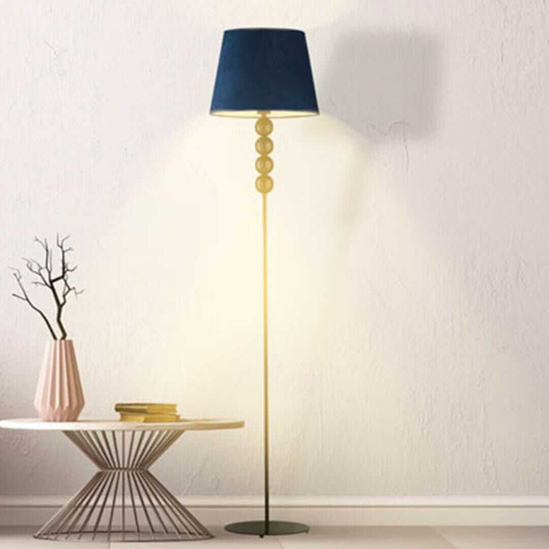 LAMPA PODŁOGOWA Z KULAMI MALENA VELUR
