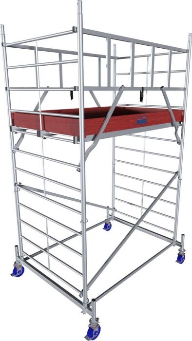 Rusztowanie jezdne aluminiowe KRAUSE ProTec XXL 4,30m 945099