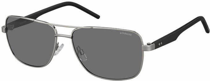 Polaroid PLD 2042/S Ruthenium Matte Black / Grey Polarized