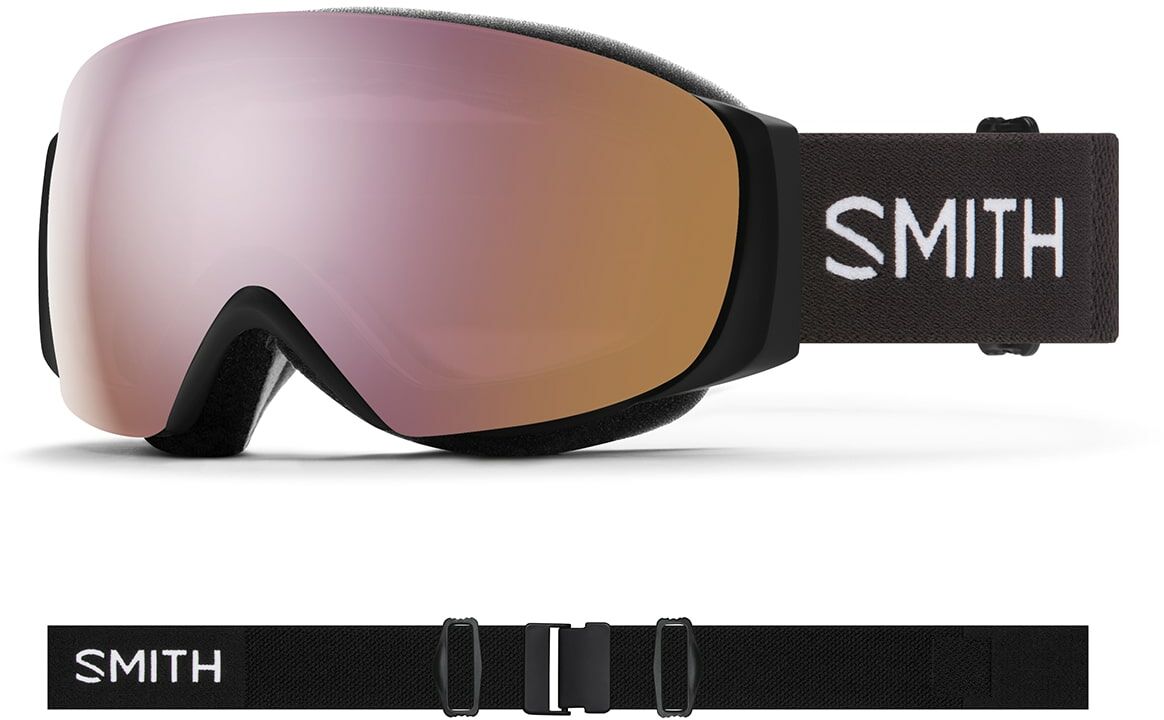 Smith I/O Mag S Black ChromaPop Everyday Rose Gold Mirror + ChromaPop Storm Blue Sensor Mirror 2023