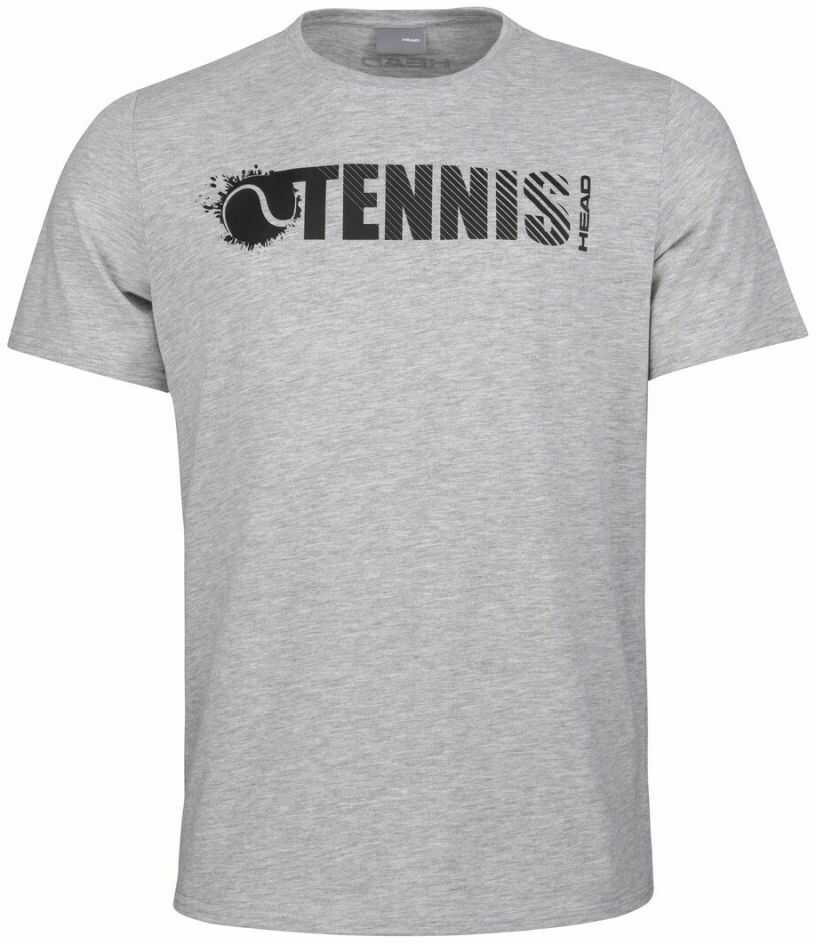HEAD Font T-Shirt M Grey Melange 2021