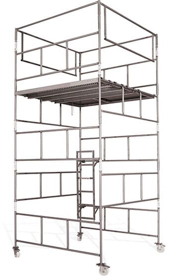 Rusztowanie warszawskie zestaw 28 ramek - malowane