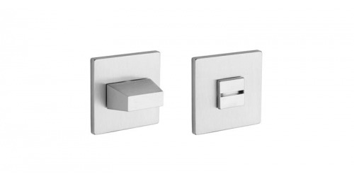 Rozeta VDS kwaratowa R67F chrom szczotka WC