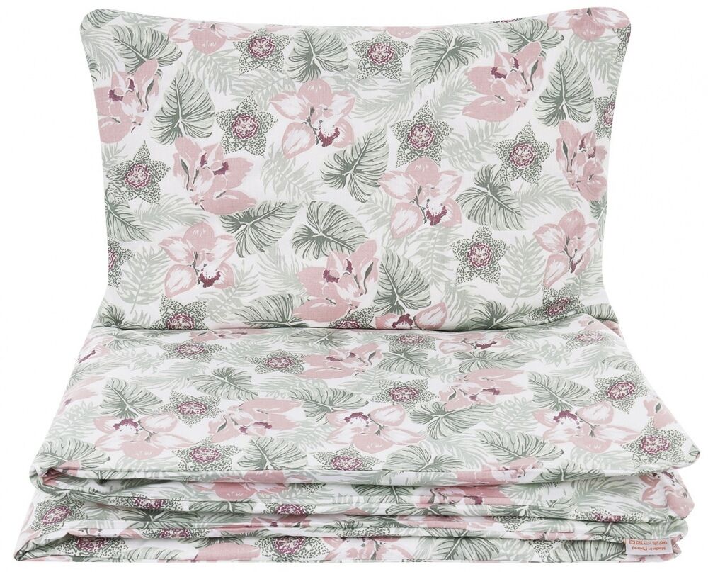 POŚCIEL DO ŁÓŻECZKA NIEMOWLĘCA DZIECIĘCA POSZEWKI 135x100 - Clematis