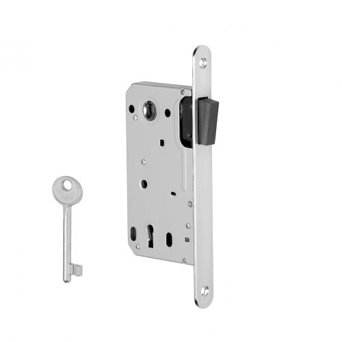 Zamek magnetyczny 2867x50 03 - chrom poler 90 KLUCZ