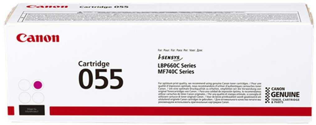 Toner Oryginalny Canon i-SENSYS LBP663CDW LBP664CX CRG-055M Magenta