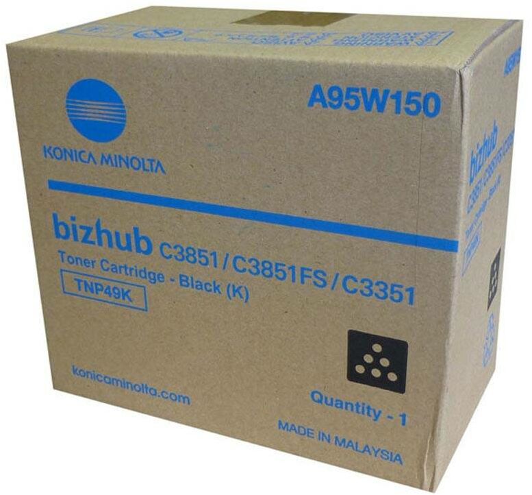 Toner Oryginalny Konica Minolta Bizhub C3351 Bizhub C3851FS TNP49K