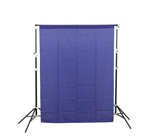 Tło materiałowe Glareone Blue Screen Backdrop 1,5x2,1m