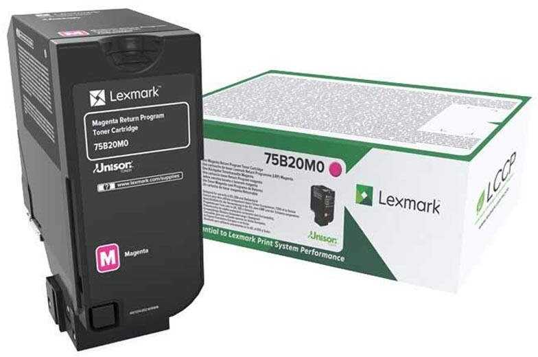 Lexmark Toner Standard Magenta Return Toner Cartridge 75B20M0