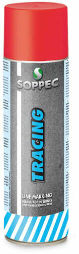 Farba TRACING w aerozolu czerwona 500 ml