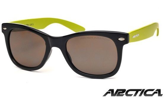 Arctica Okulary S-228A klasyczne nerdy z polaryzacją S-228A