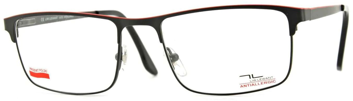 LIW LEWANT Okulary oprawki korekcyjne Nerd męskie antyalergiczne 3853-50