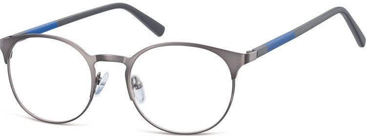 Sunoptic Okulary oprawki okrągłe metalowe 995