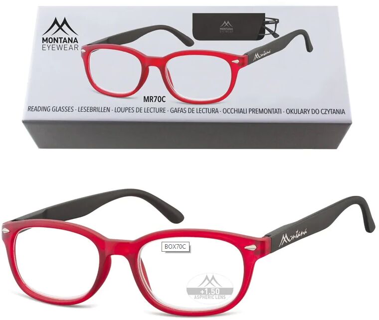 Montana Okulary do Czytania asferyczne BOX70C moc: +2