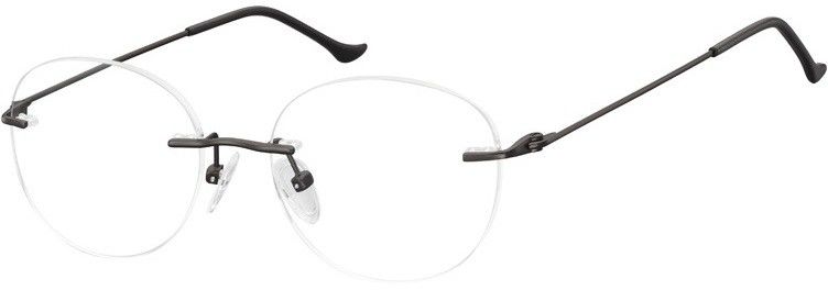 Sunoptic Patentki Bezramkowe Okulary Oprawki okrągłe korekcja 987