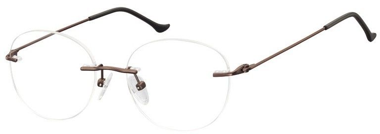 Sunoptic Patentki Bezramkowe Okulary Oprawki okrągłe korekcyjne 987E