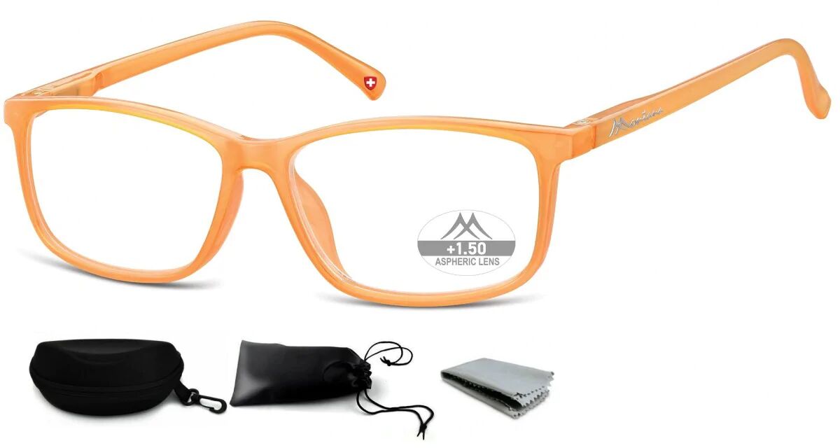 Montana Asferyczne Okulary do Czytania moc: +1 Plusy MR62B