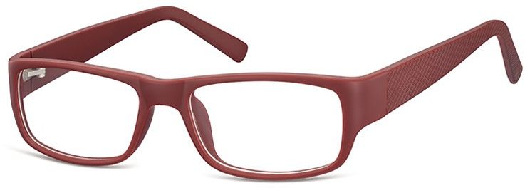 Sunoptic Okulary oprawki zerowki korekcyjne CP158E bordo