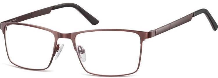 Sunoptic Okulary oprawki korekcyjne zerówki metalowe 997B