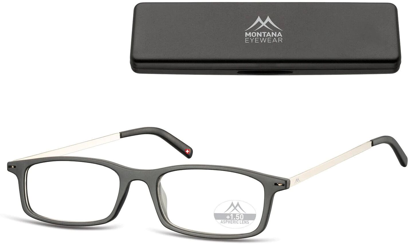 Montana Kieszonkowe Okulary SLIM do Czytania MR53 moc:+2