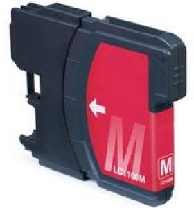 Zamiennik BROTHER LC1100 LC980 MAGENTA czerwony
