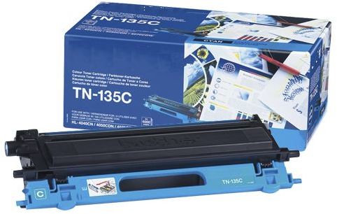 Zamiennik Brother TN-130 / TN-135 CYAN toner niebieski 5000stron.