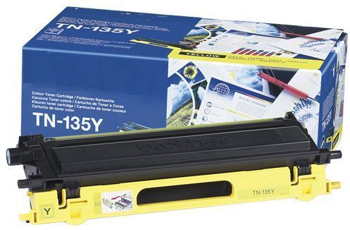 Zamiennik Brother TN-130 / TN-135 YELLOW toner ŻÓŁTY 5000stron.