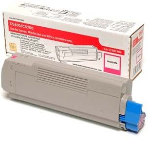 Zamiennik OKI C5600 C5700 MAGENTA toner czerwony do drukarki C5600 /C5700 OKI - 43381906
