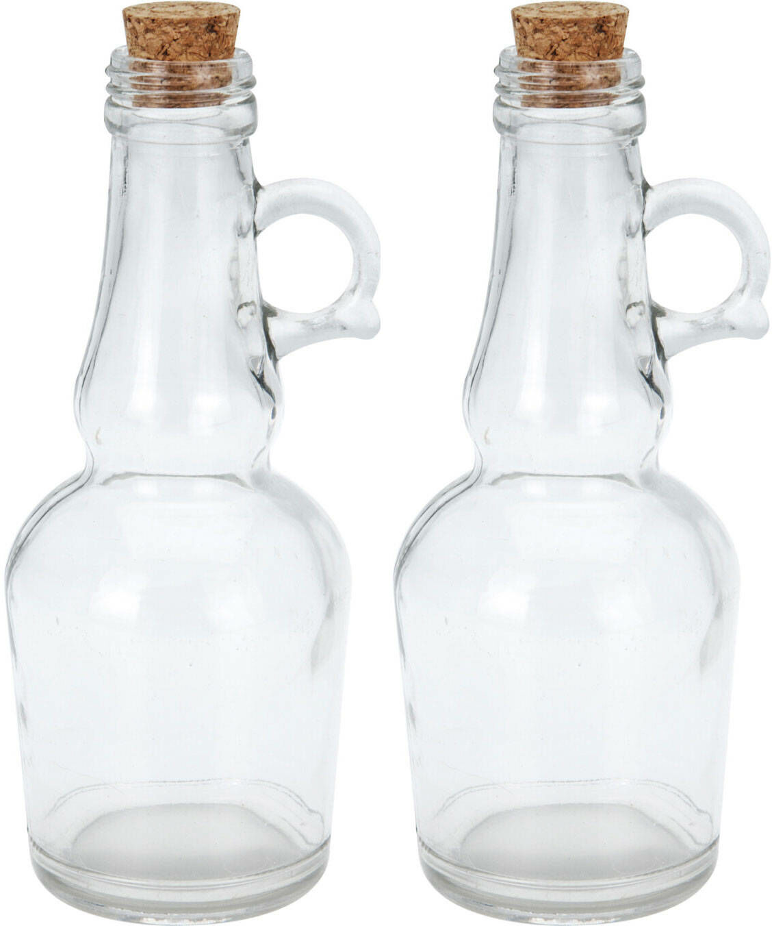 Eh Excellent Houseware Dozownik na oliwę i ocet, zestaw 2 butelek, 250 ml