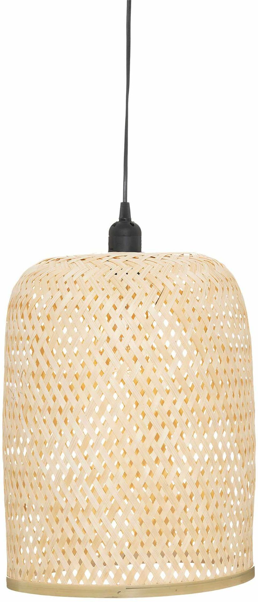 Atmosphera Lampa wisząca bambusowa ALI, Ø 28 cm