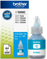Tusz CYAN Brother BT5000C do DCP-T300, T500W, T700W, MFC-T800W Tusz BT5000C Błękitny