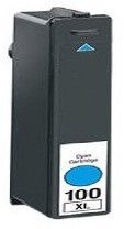 Zamiennik LEXMARK 100 105 108 XL CYAN niebieski