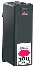 Zamiennik LEXMARK 100 105 108 XL MAGENTA czerwony