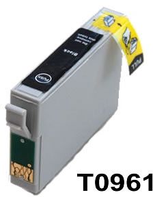 Zamiennik EPSON T0961 BLACK tusz do drukarki Stylus Photo R-2880 kompatybilny z C13T09614010