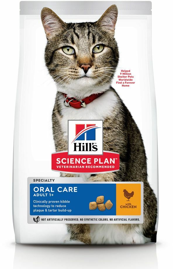 Hills Science Plan Adult Oral Care, kurczak - 7 kg Dostawa GRATIS!