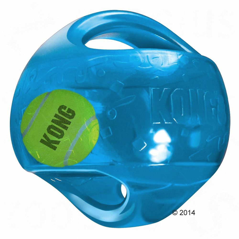 KONG Jumbler Ball piłka dla psa, M/L - Dł. x szer. x wys.: 14 x 14 x 14 cm