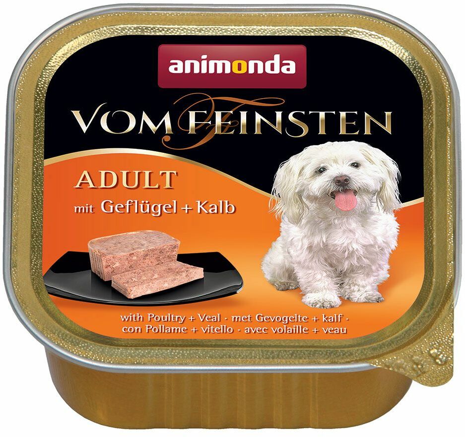 Animonda 40 + 8 gratis! vom Feinsten 48 x 150 g Adult Indyk z jagnięciną| Darmowa Dostawa od 89 zł i Super Promocje od zooplus!