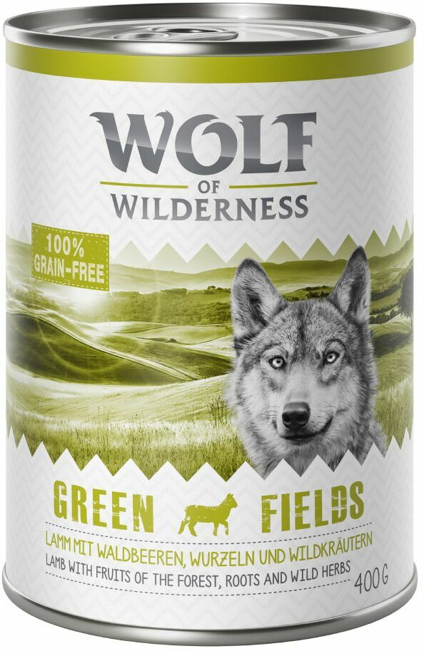 Wolf of Wilderness Zestaw of Wilderness Adult, 12 x 400 g - Arctic Spirit, renifer