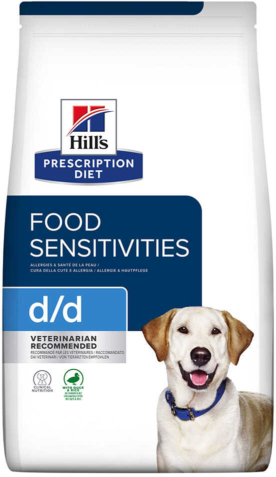 Hills Prescription Diet Food Sensitivities D/D Duck&Rice 12 kg