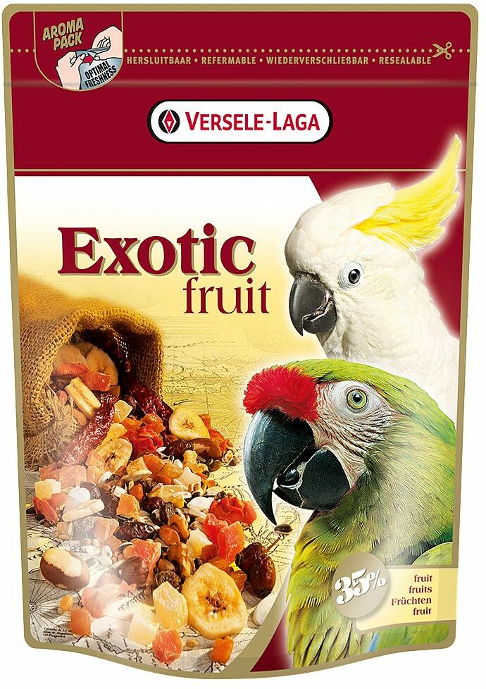 Exotic Fruit - mieszanka owocowa dla papug - 600 g