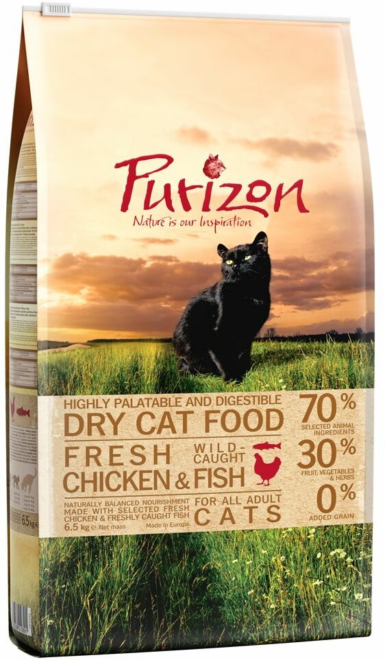 Purizon Cat Adult kurczak i ryba 6,5 kg