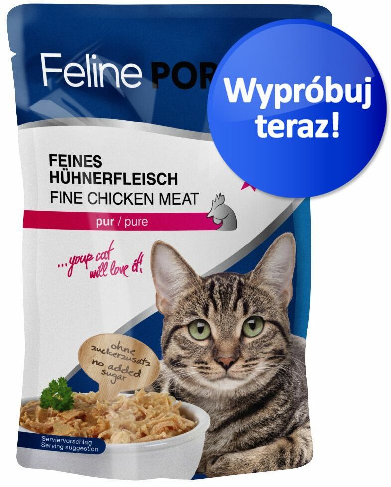 Feline Porta 21 w saszetkach, 6 x 100 g - Kurczak w sosie własnym