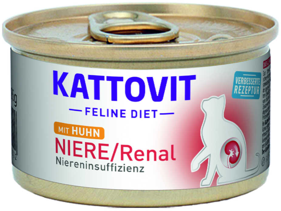 Kattovit Niere/Renal - Kurczak, 12 x 85 g