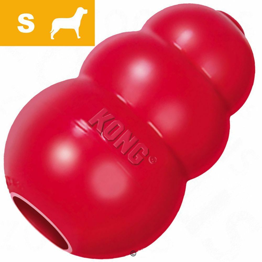 Kong Classic koloru czerwonego, S - ok. 7 cm