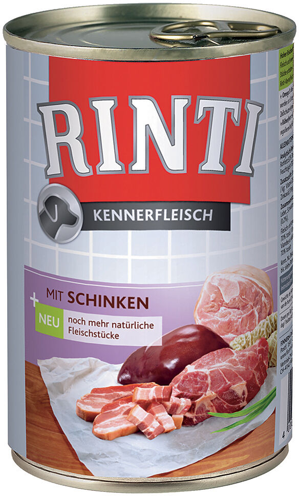 Rinti Pur Kennerfleisch 6 x 400 g - Szynka