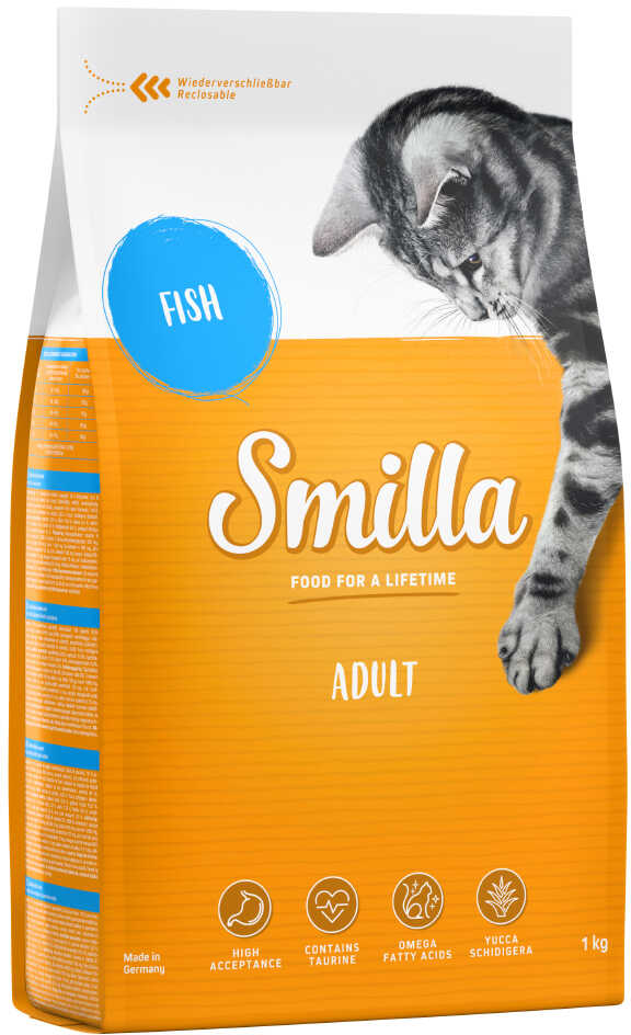 Smilla Adult Sterilised, ryba - 1 kg