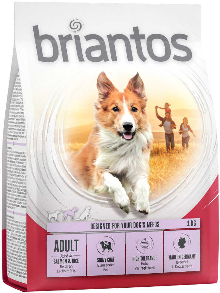 Briantos Adult, łosoś & ryż - 1 kg